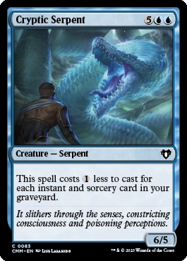 Cryptic Serpent - Foil